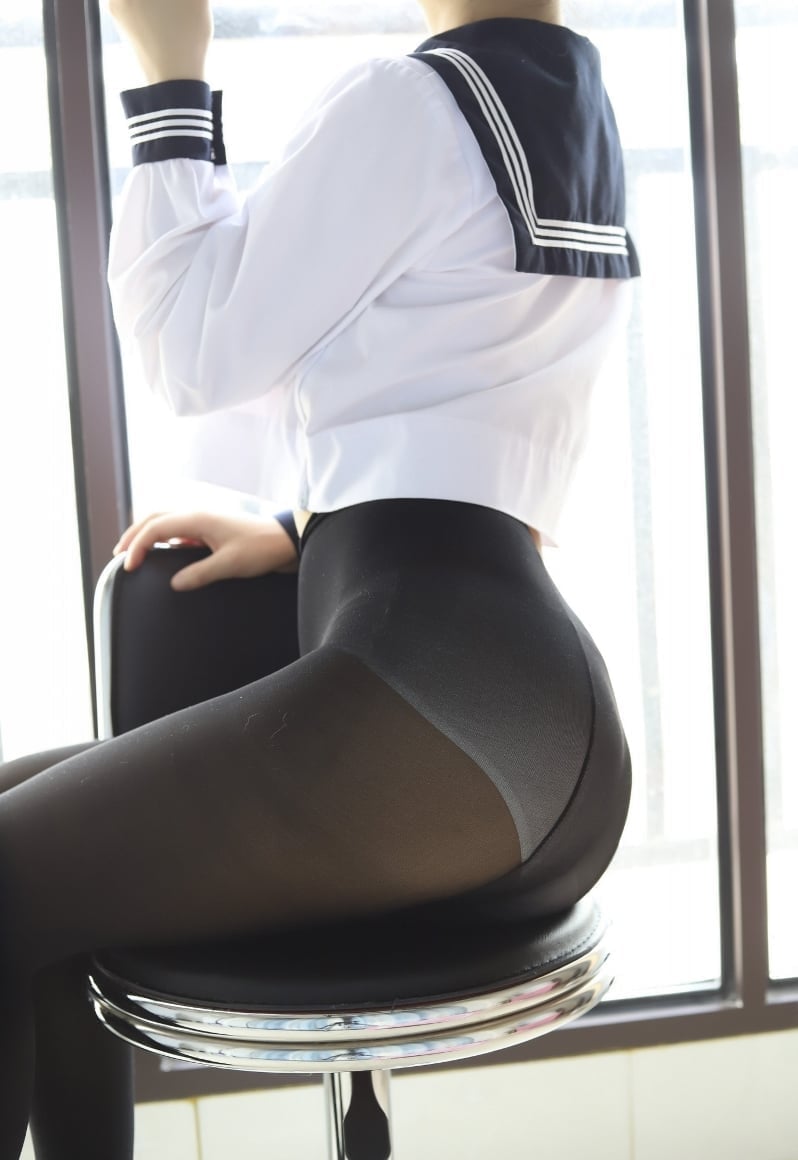 Cute Student Girl In Uniform