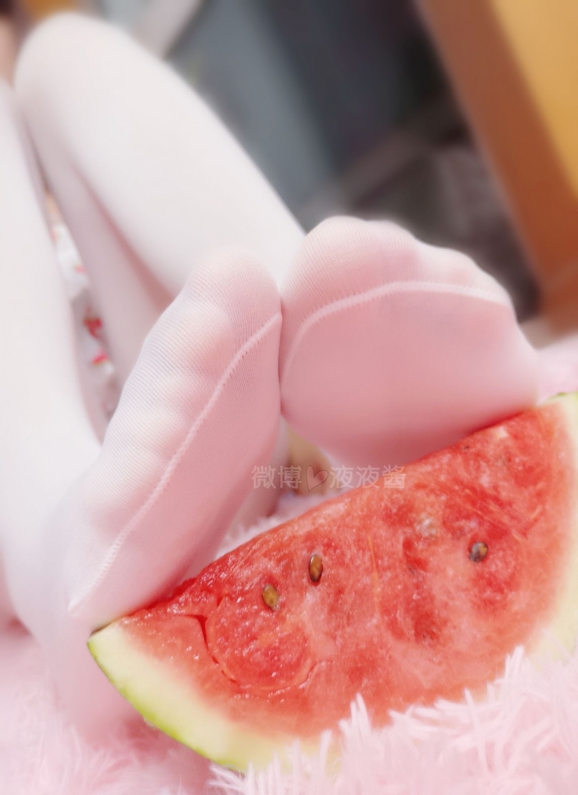 YeYe Playing With Her Watermelon